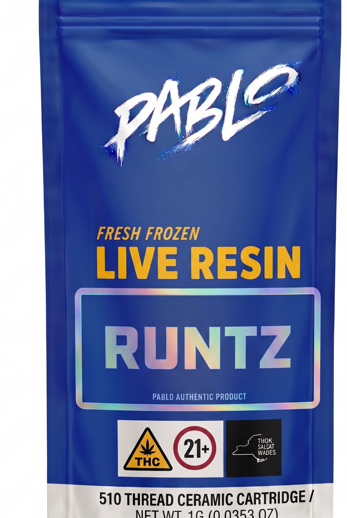 Pablo Live Resin 510 — Runtz