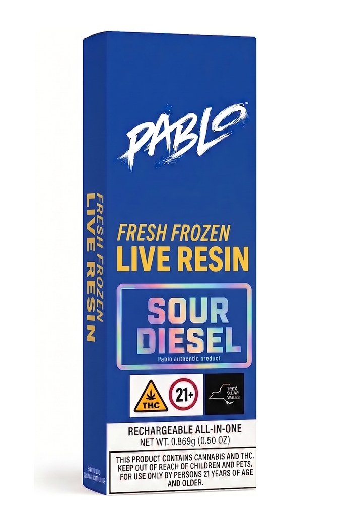 Pablo Live Resin AIO — Sour Diesel