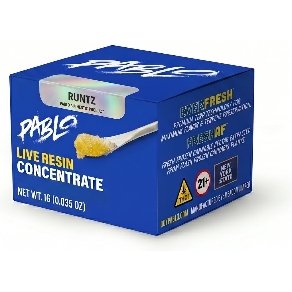 Pablo Live Resin Concentrate — Runtz