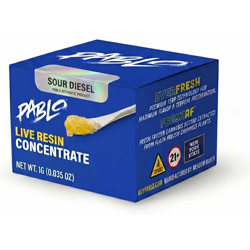 Pablo Live Resin Concentrate — Sour Diesel
